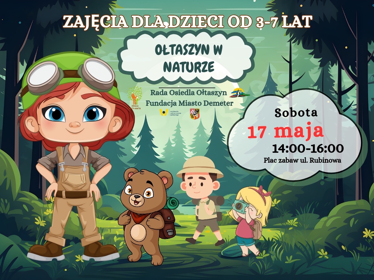 Zajęcia z Leśnym Przewodnikiem i Fundacją Demeter zabawy Sznurek uważności 20250508 152418 0000