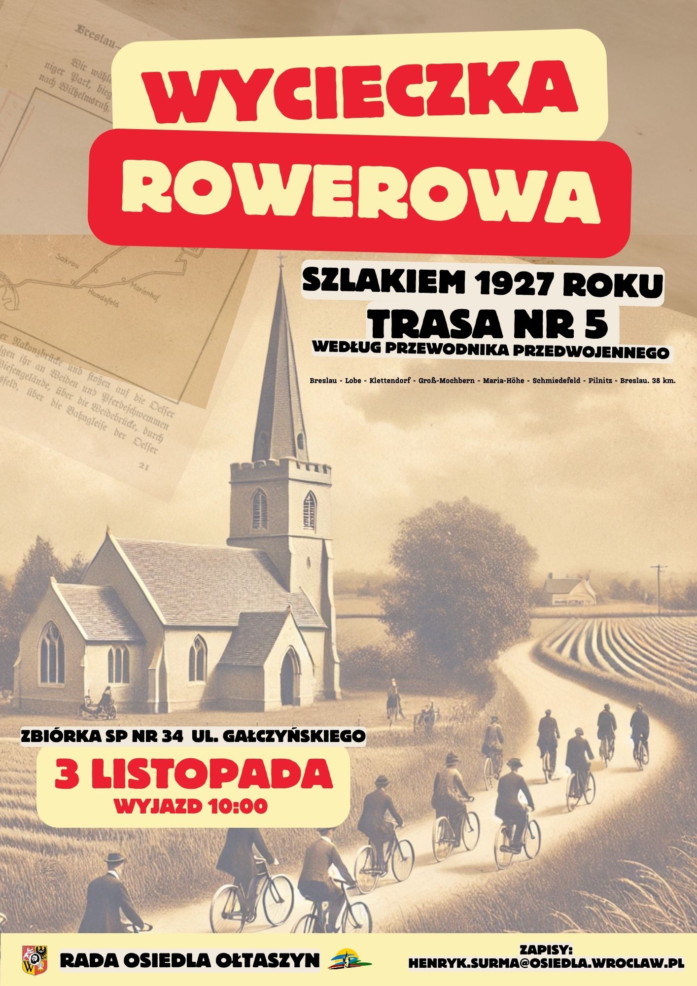 rowerem