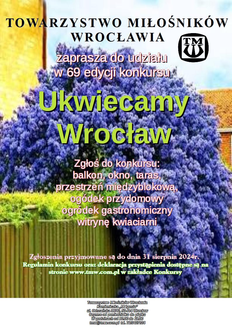 Ukwiecony wrocław 