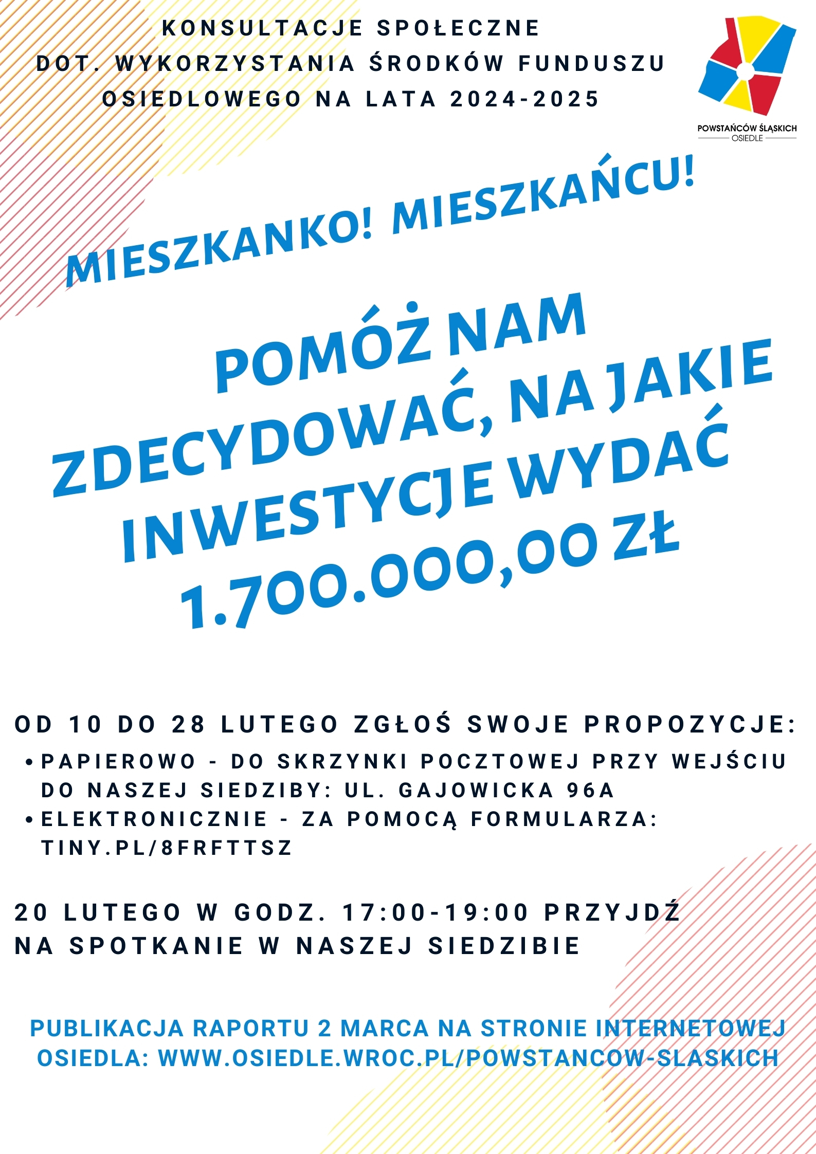 pomóż nam zdecydować na jakie inwestycje wydać 1.500.00000 zł4