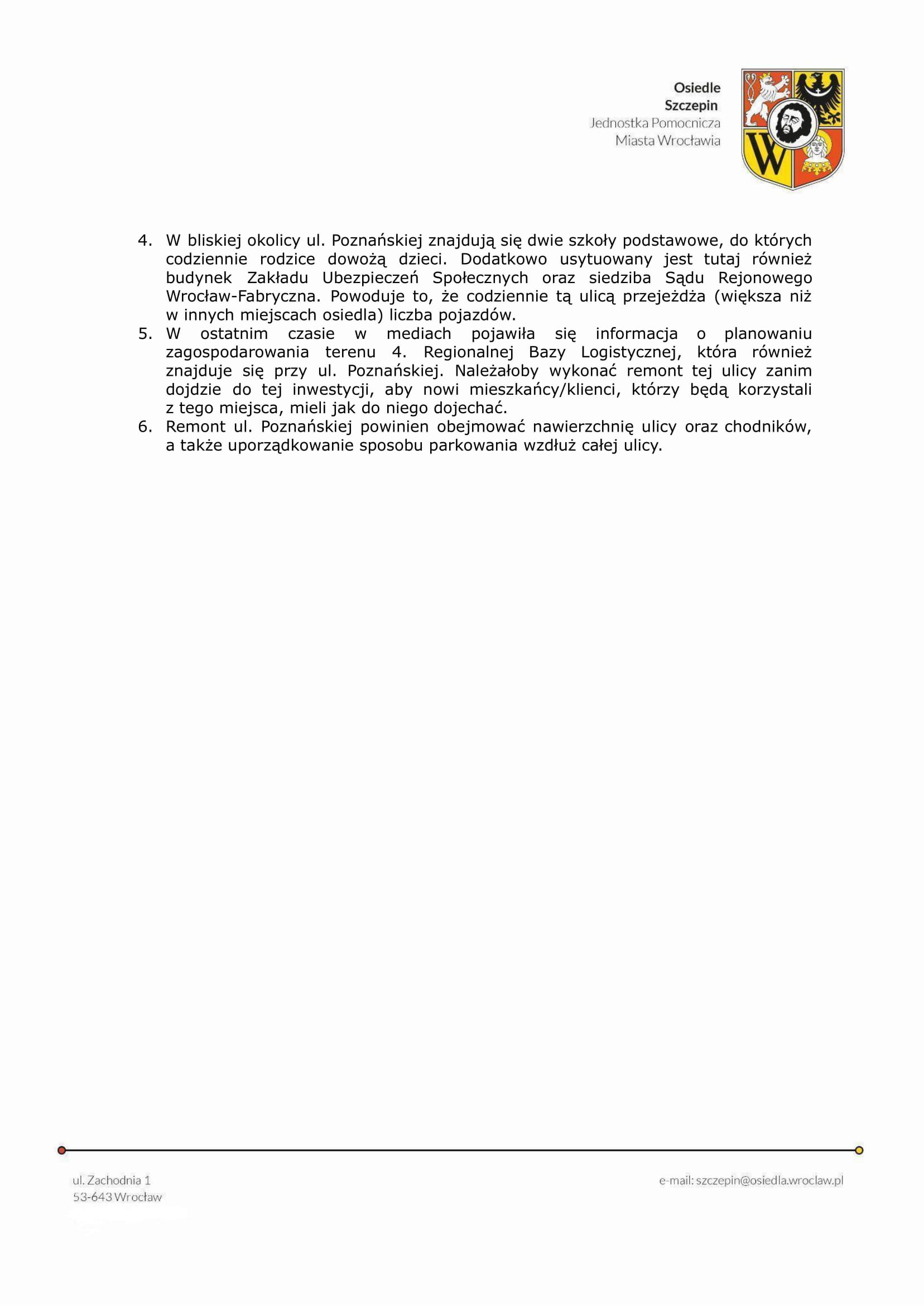 Uchwała VI 43 22 W sprawie wniosku o remont Poznanskiej.docx 2