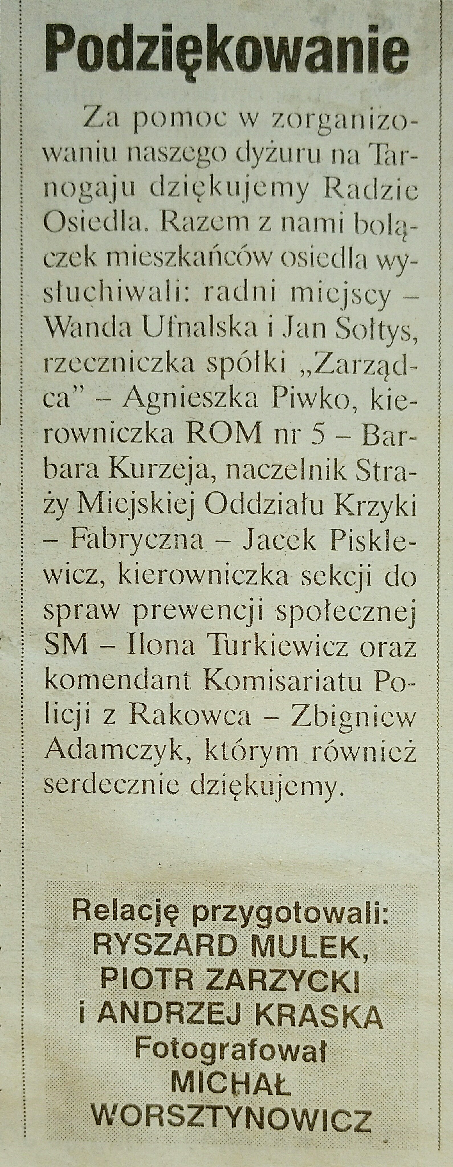 14 18 Czerwca 2001 Wieczór Wrocławski