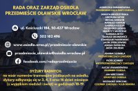 Rada oraz Zarząd Osiedla Przedmieście Oławskie Wrocław